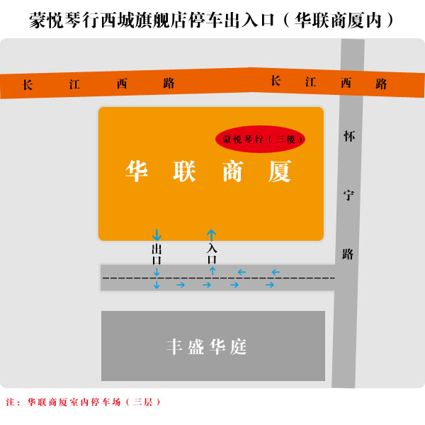 蜀山区停车唱示意图